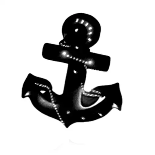 An Anchor With Lights