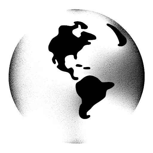 Earth Globe Transparent