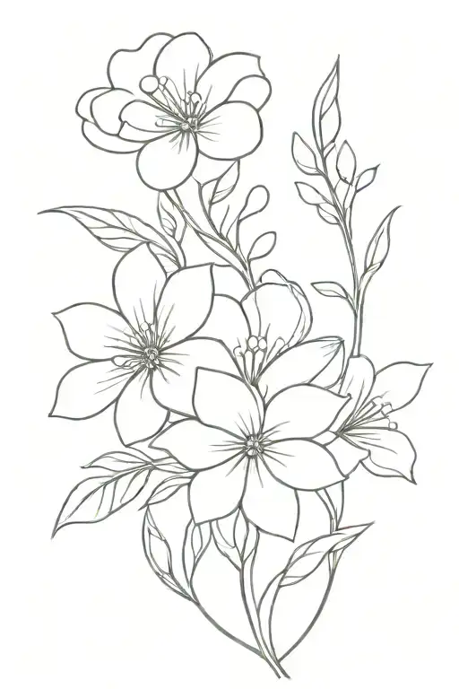 Sentence Or Word With Flower