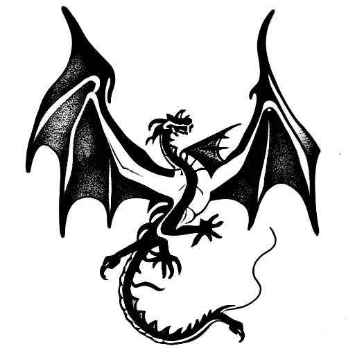 Dragon Raven And A Book