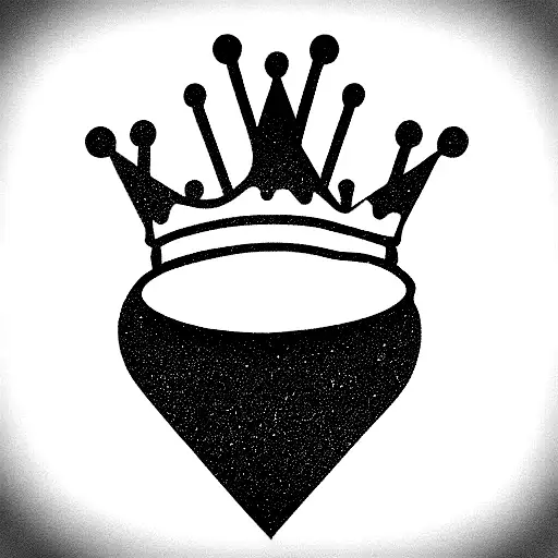 Light Bulb And A Crown