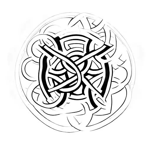 A Creative Representation Of The Cid Logo Intertwined With Elements Symbolizing Family