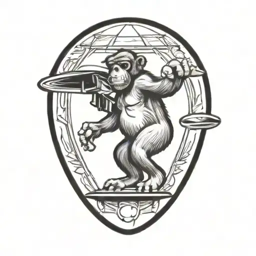 Mushroom Stoned Ape Skateboard Ufo