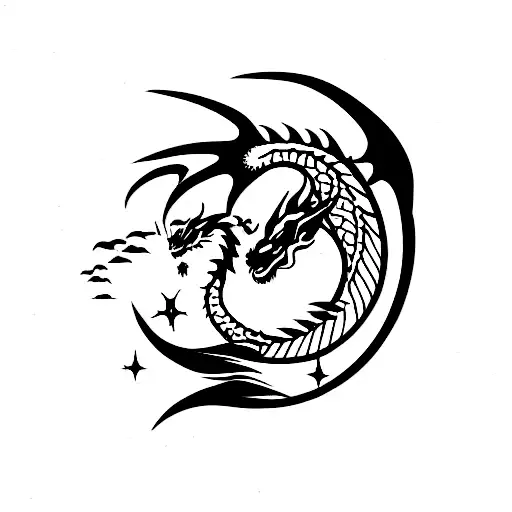 Dragon And Space