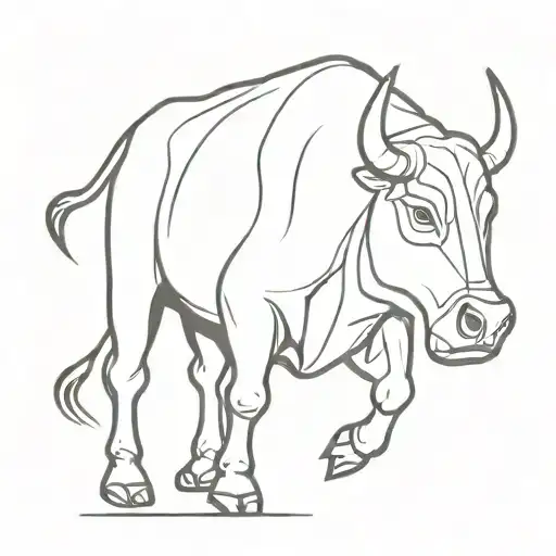 Bull Standing