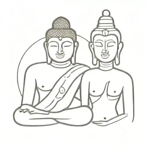 Buddha And Shiva