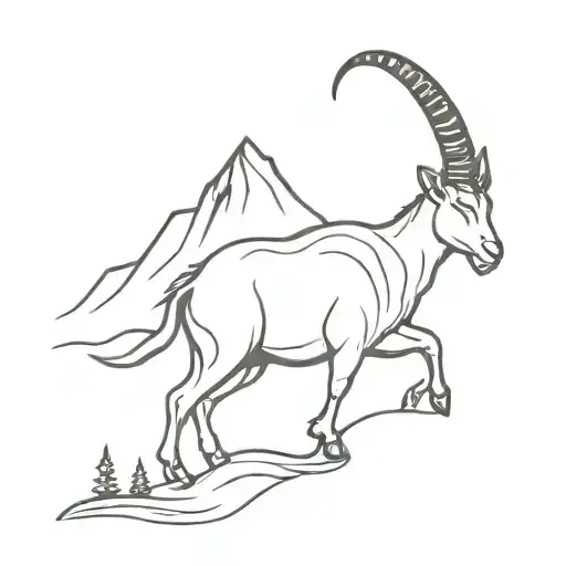 Goat Mountain And Horn