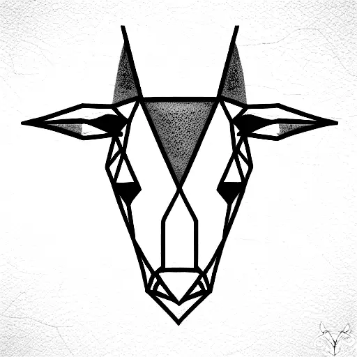 Geometrical Bull Head