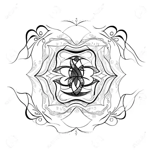 Abstract Representation Of Spiritual Transformation