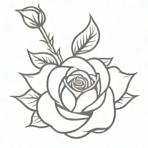 Pharmacy Logo With Pink Rose