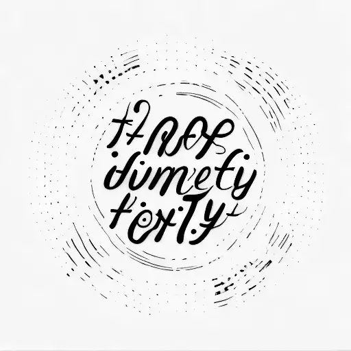 A Minimalist Tattoo Of A Quote That Represents Honesty And Authenticity