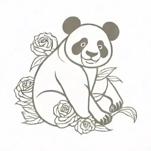 Panda And Rose