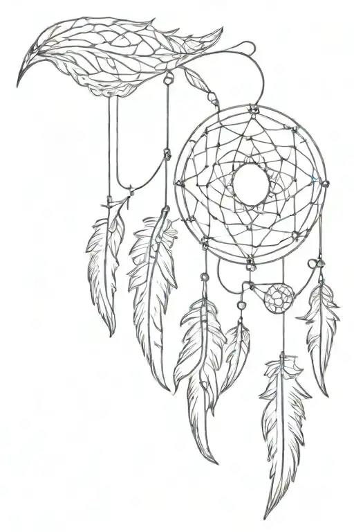 Luna Phoenix Dream Catcher
