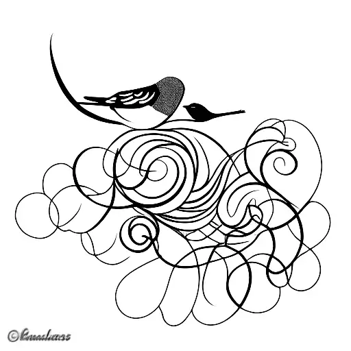 Bird On Single Branch