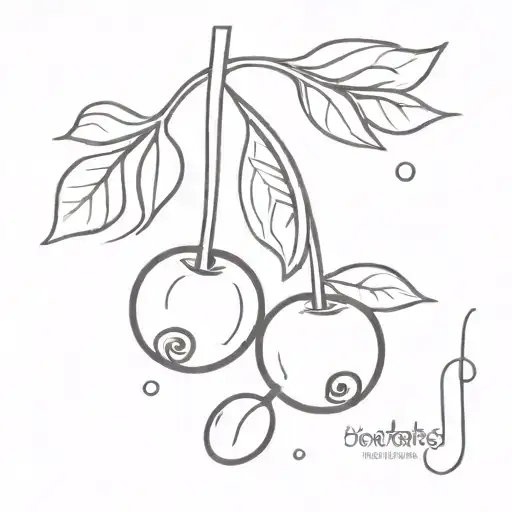 Take In The Sweetness Quote With A Cherry