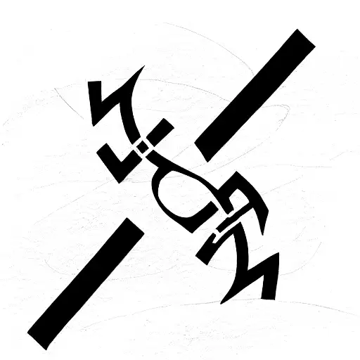 Norse Runes Snake Eye