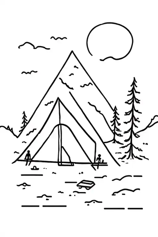 Camping Scene