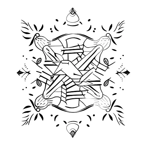 A Minimalist Tattoo Of A Poem Written In Portuguese With A Origami Bird Perched On Top