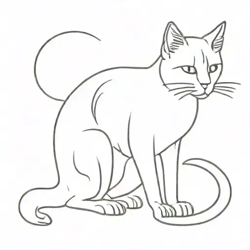 Cat That Spells The Name Ana