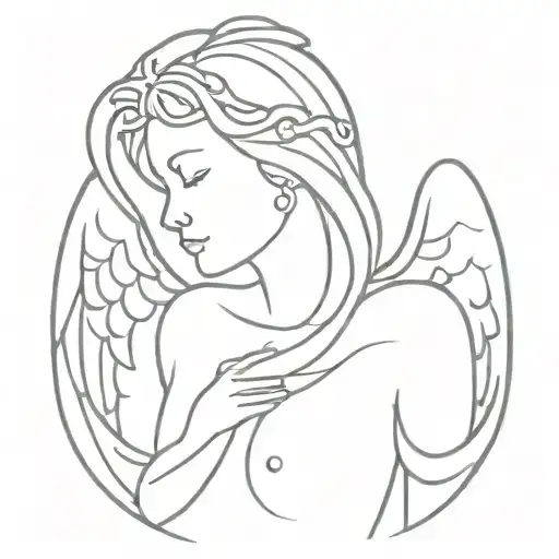 Angel Love Sigilism Style