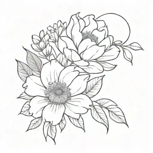 Birth Flower Bouquet