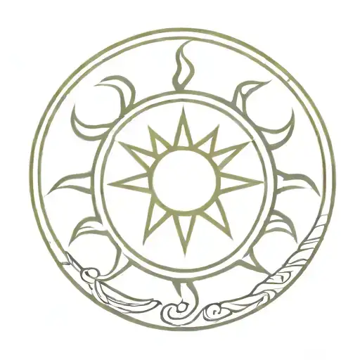 Tribal Sun Band Logo