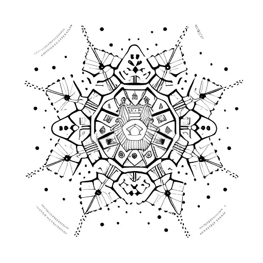 Army Bomb Bts With Little Stars And Snowflakes