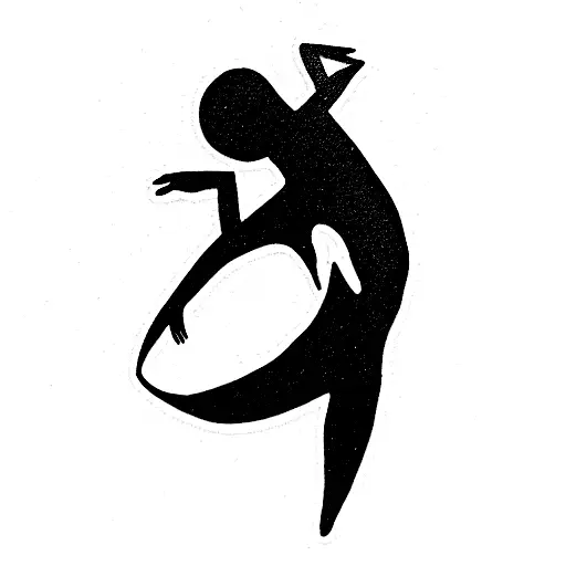 Broken Statue In Space