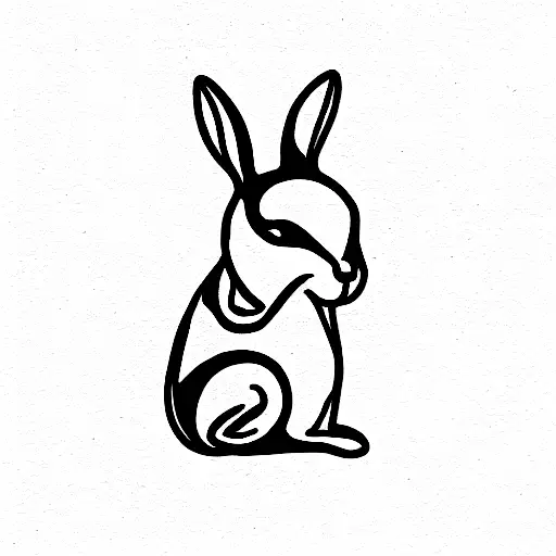 Continuous Line Rabbit