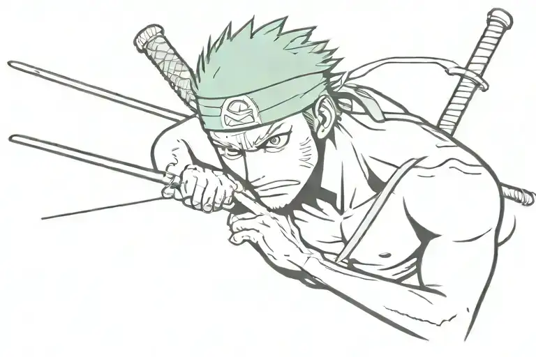 Zoro One Piece In Horizontal Box