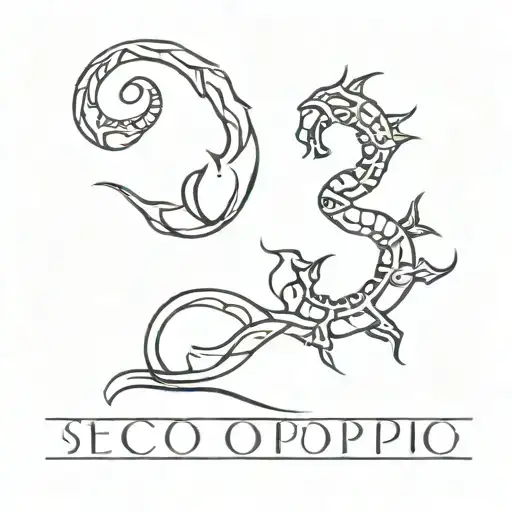 Scorpio Zodiac Symbol And Number 8