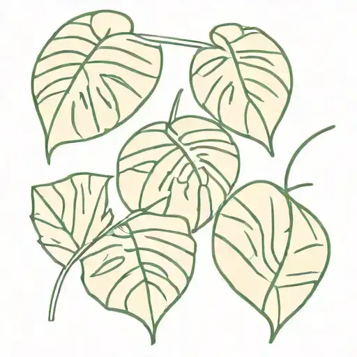 Monstera Delicious Leaf