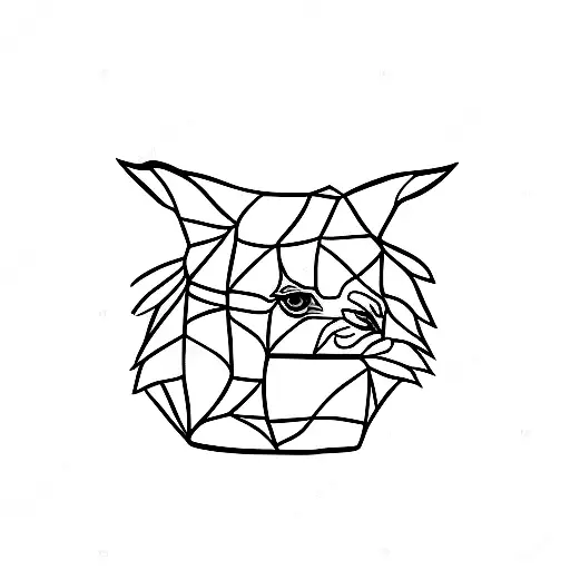 Llama Animal Profile View