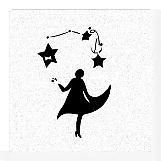 Card Suits In Color With A Star