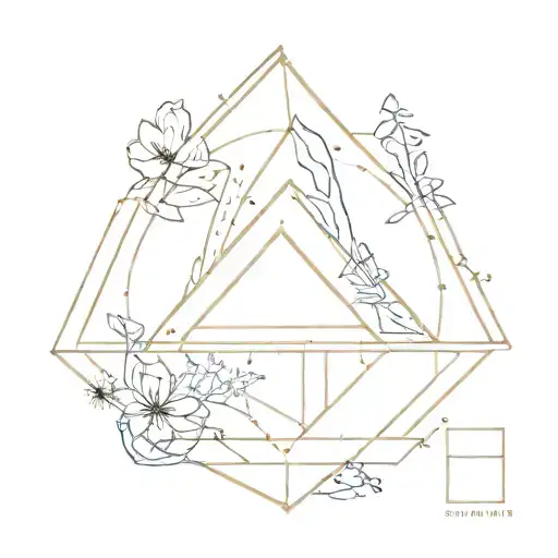 Geometrical Mathematics And Nature Elements