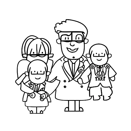 Family With Twin Boys