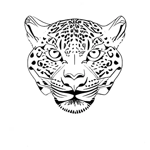 Line Work Leopard