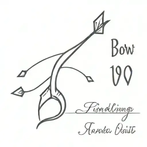 Bow And Heart Arrow
