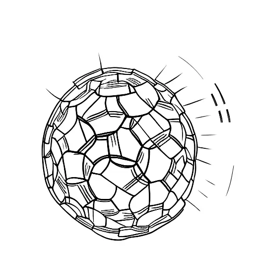 Soccer Ball Made Of Dollar Bills