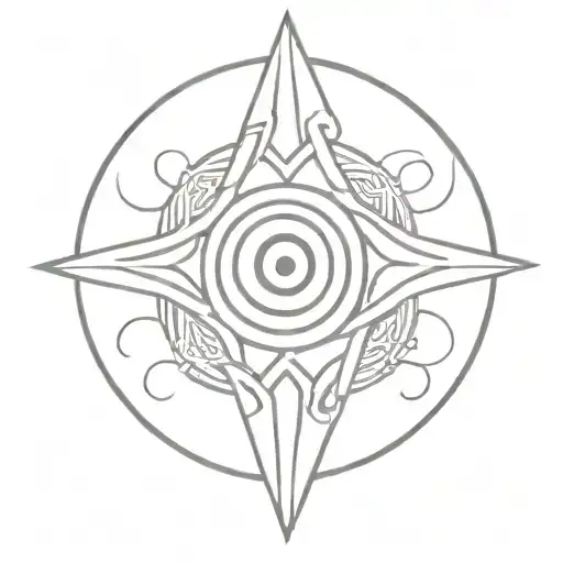 Celtic Evil Eye Symbol Integrated