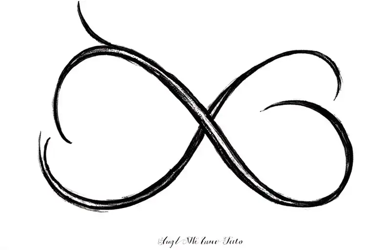 Infinity Symbol With Names Incorporated