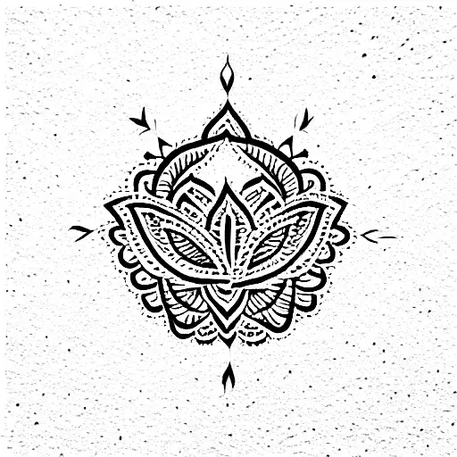 Muai Pattern In Indian Style