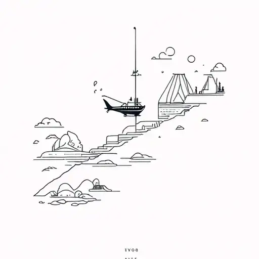 Artist And Travel Themed Tattoo Inspired