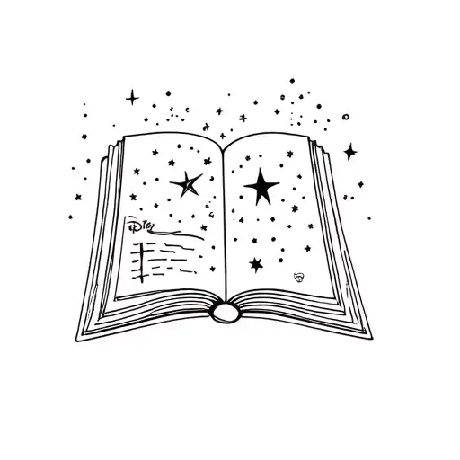 Open Book With The Disney Pixar Disney Star Universe