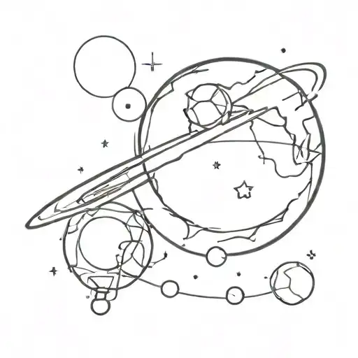 Planet And Science Themed