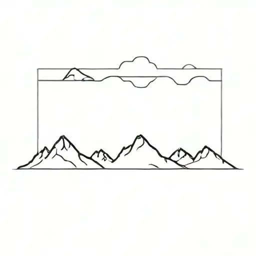 Thin Mountain Range