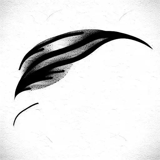 Abstract Wing Shaped Smoke