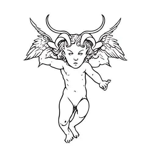 Aries Demon Cherub