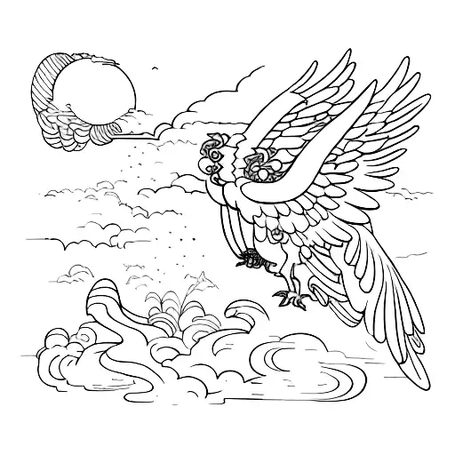 Icarus And Greco Roman Design Was Th Pillars And