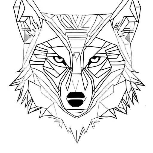 Wolf On Shoulder And Neck